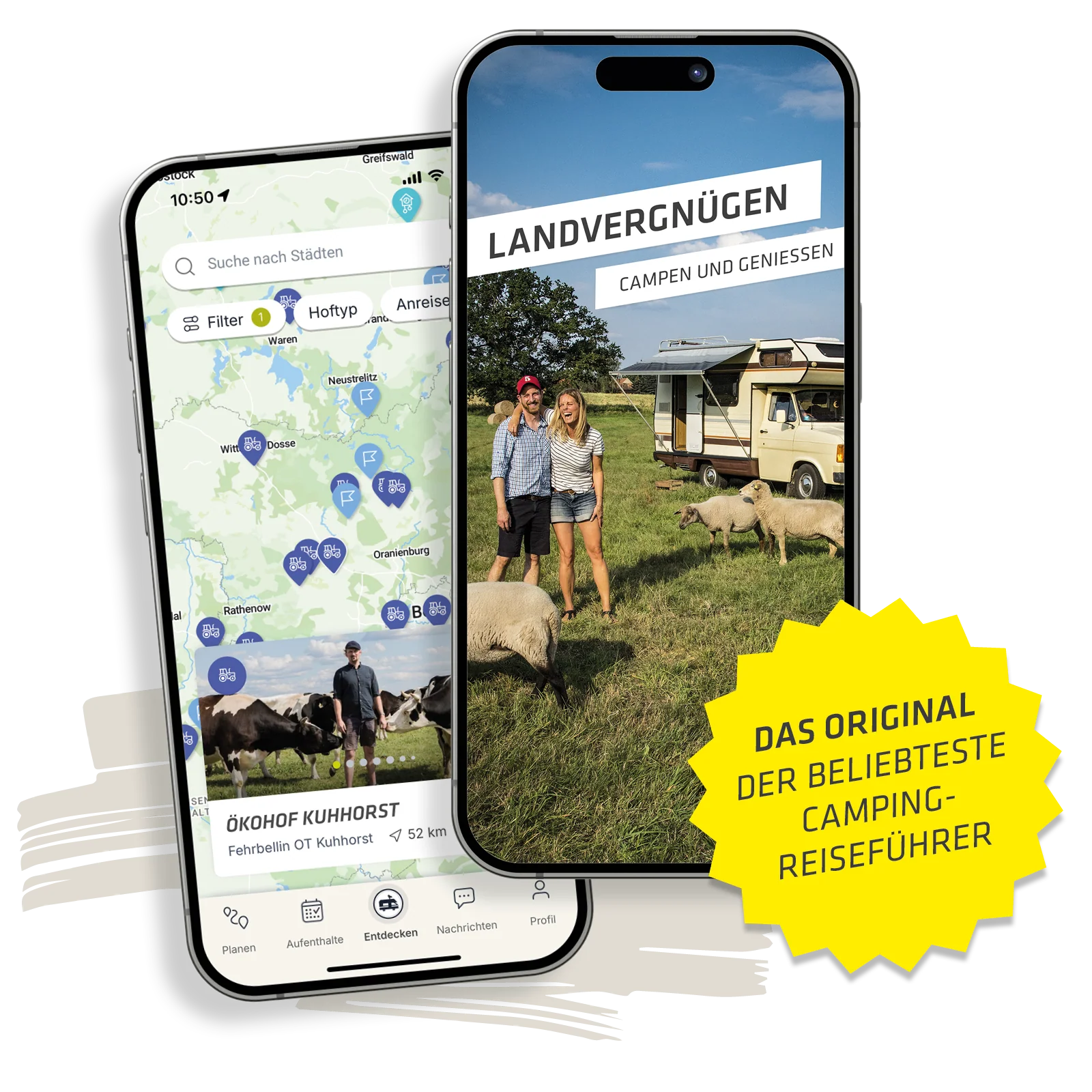 Reisen im Landvergnügen