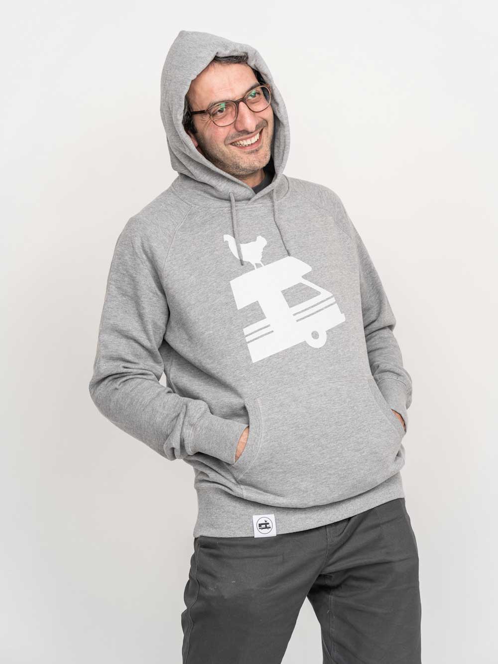 Landvergnügen Hoodie – hellgrau - Image 5