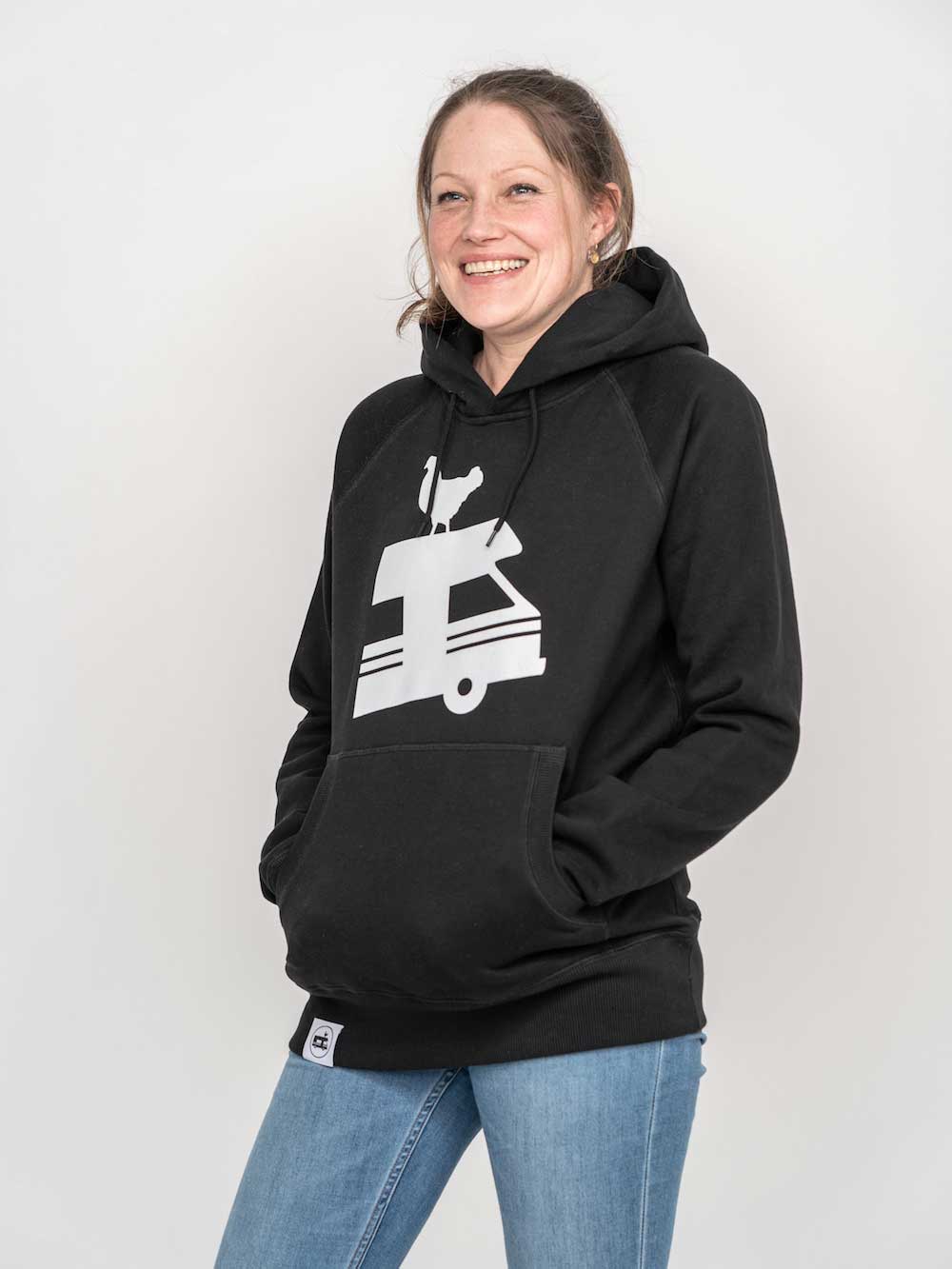 Landvergnügen Hoodie – schwarz - Image 4