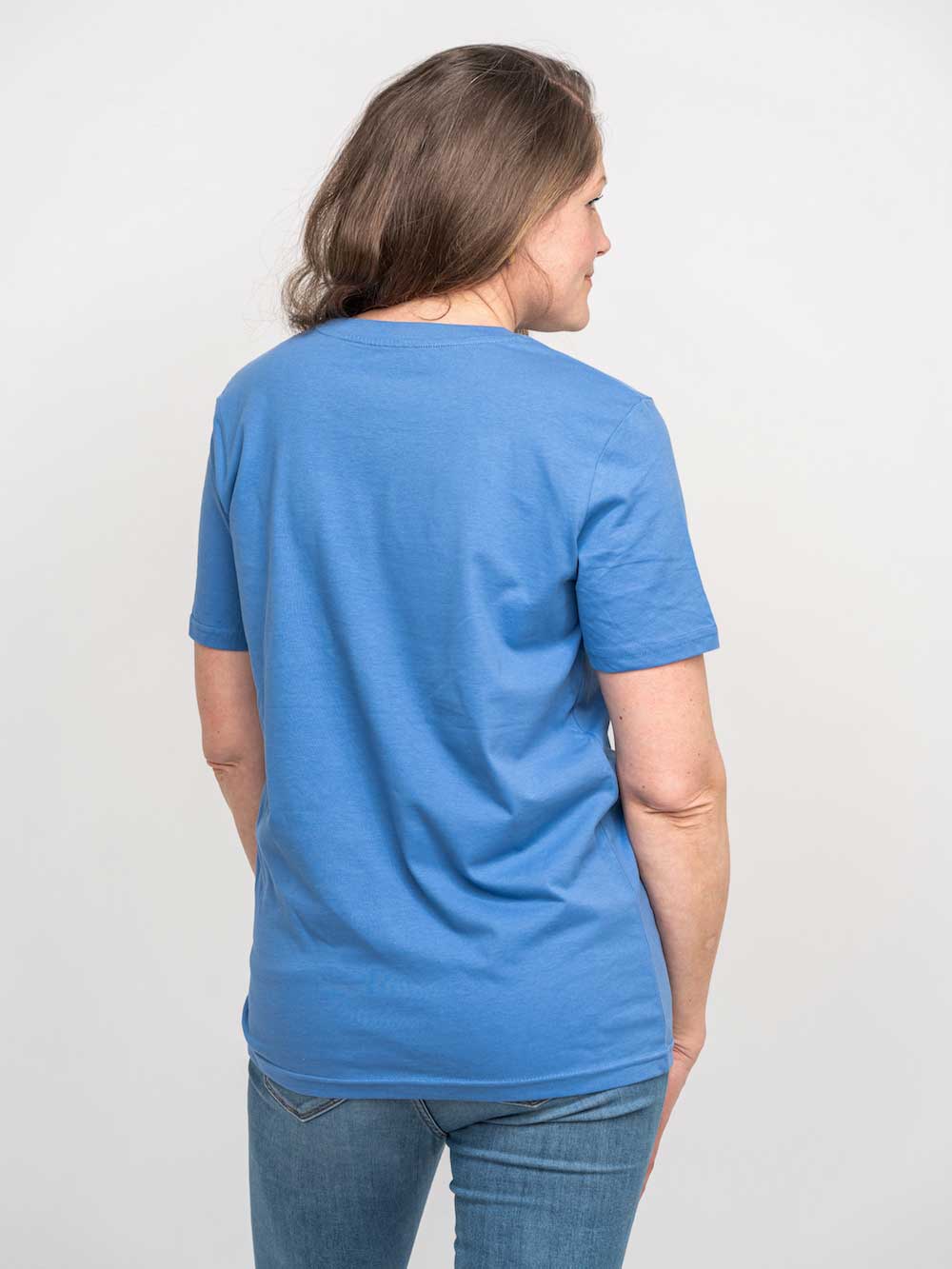 Landvergnügen Logo T-Shirt – Himmelblau - Image 6