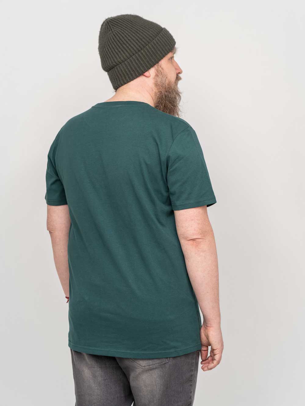 Landvergnügen Logo T-Shirt – Waldgrün - Image 3