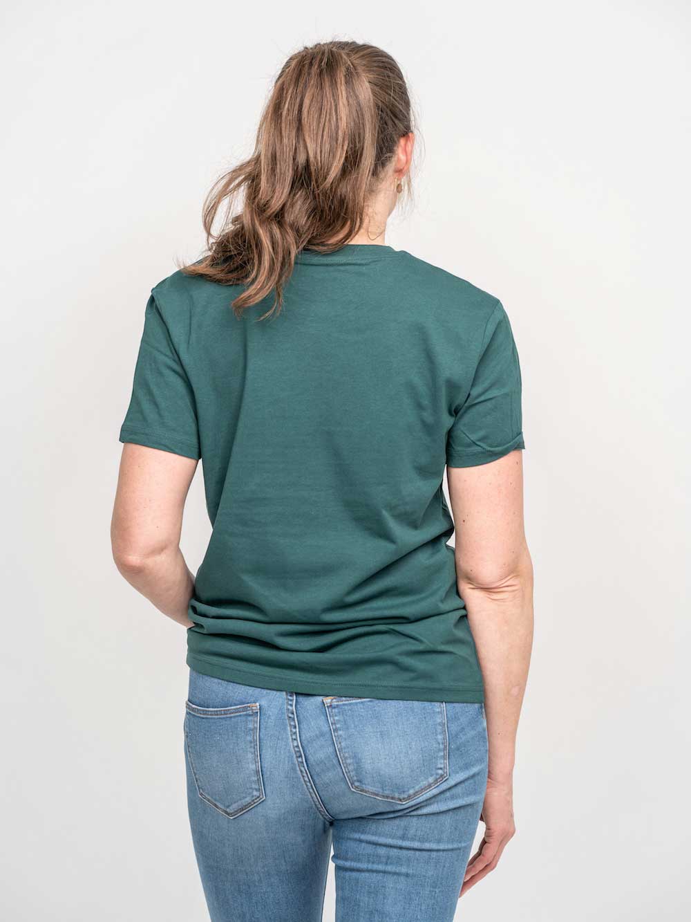 Landvergnügen Logo T-Shirt – Waldgrün - Image 6