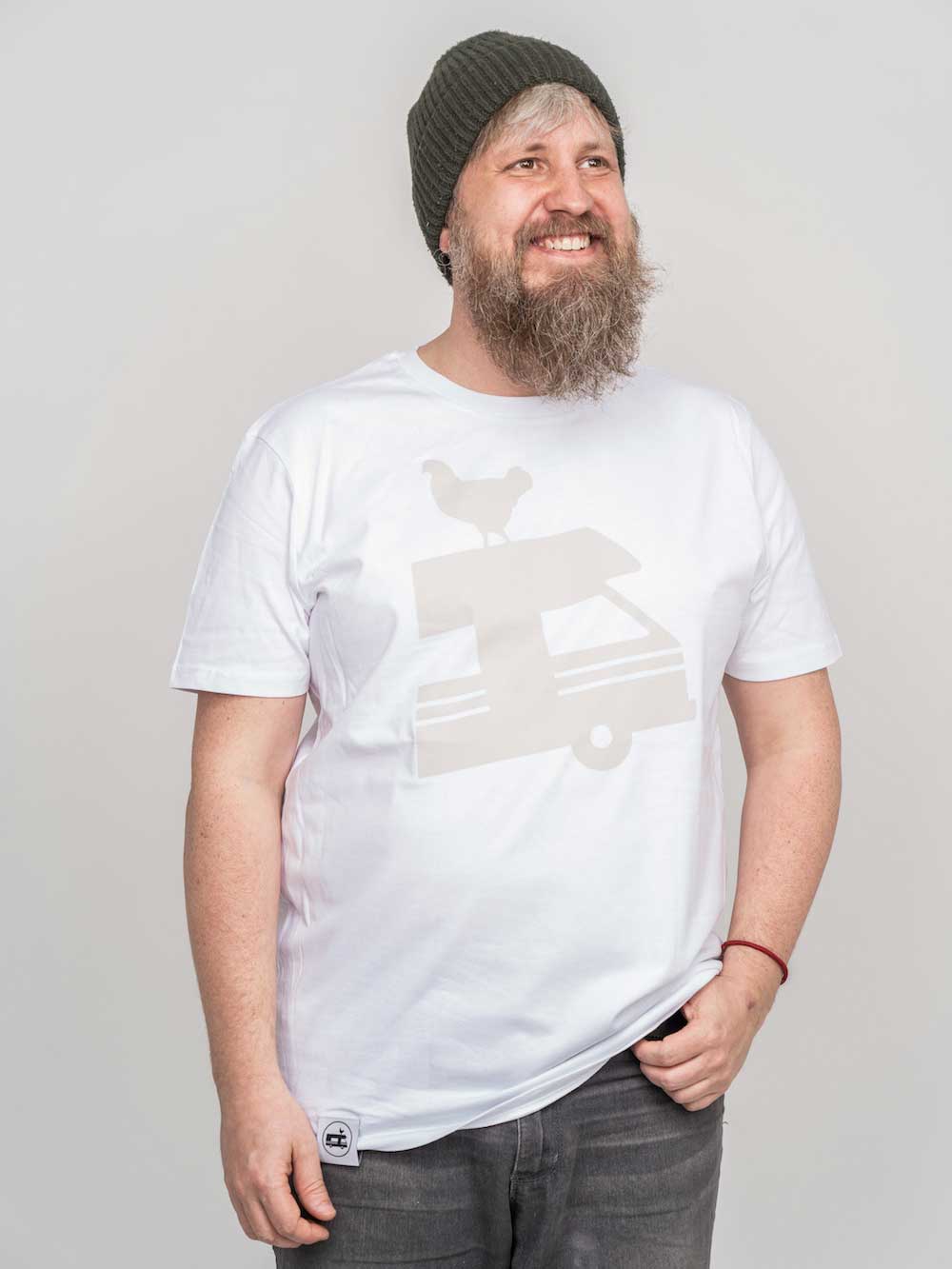Landvergnügen Logo T-Shirt – Weiß - Image 4