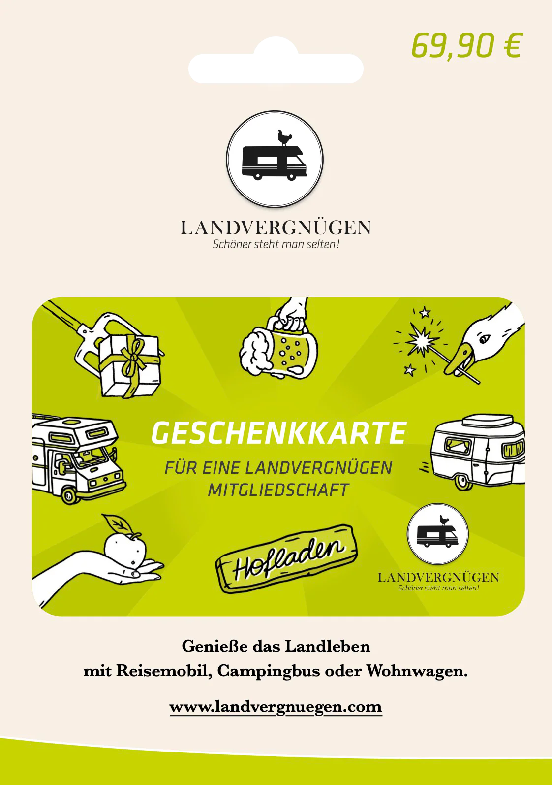 Landvergnügen verschenken