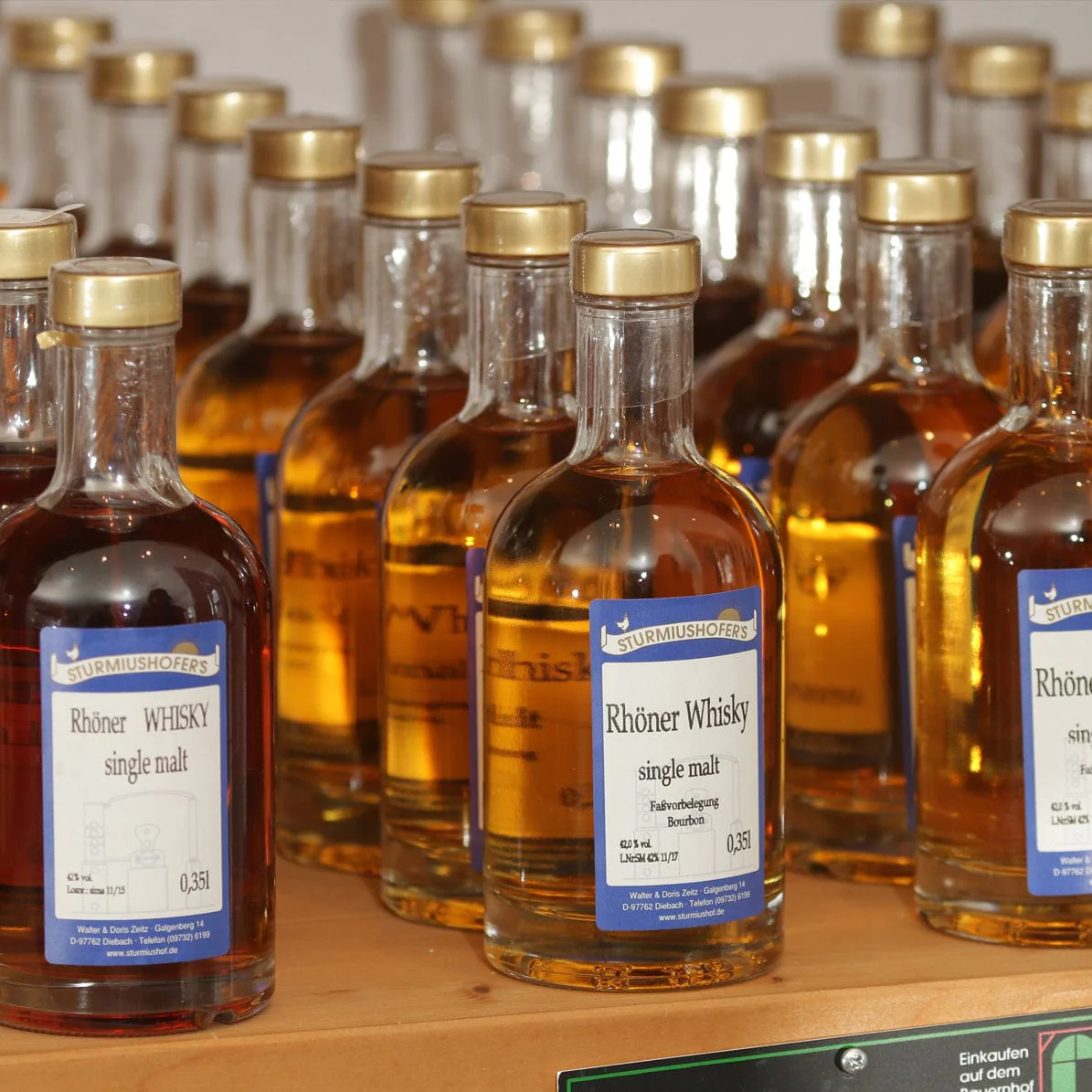Rhöner Whisky, Grain & Malt strong (Marsalafass) - Image 3